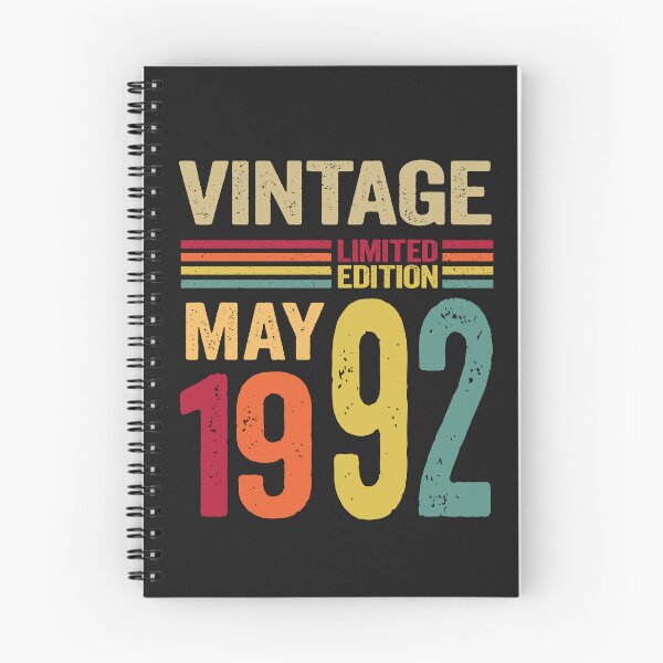 Item preview, 30 Years Old Gifts Vintage May 1992 - 30th Birthday gift designed and sold by BahaaIB.