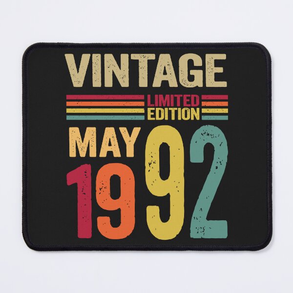 Item preview, 30 Years Old Gifts Vintage May 1992 - 30th Birthday gift designed and sold by BahaaIB.
