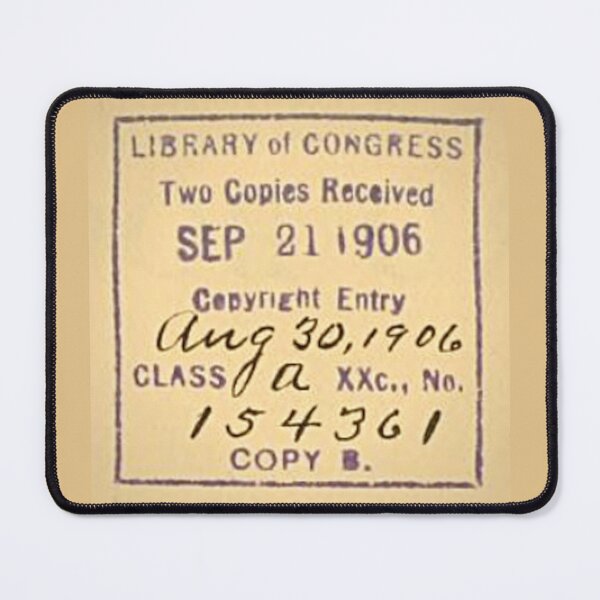 Item preview, Library of Congress Stamp 1906 designed and sold by LeeHarperOswald.