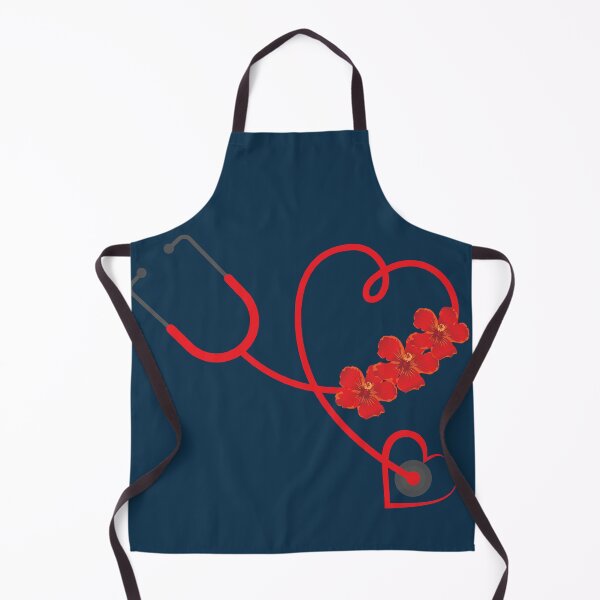 Item preview, Cute Floral Stethoscope Design T-Shirt For Nurse & Doctor designed and sold by Kenny789.