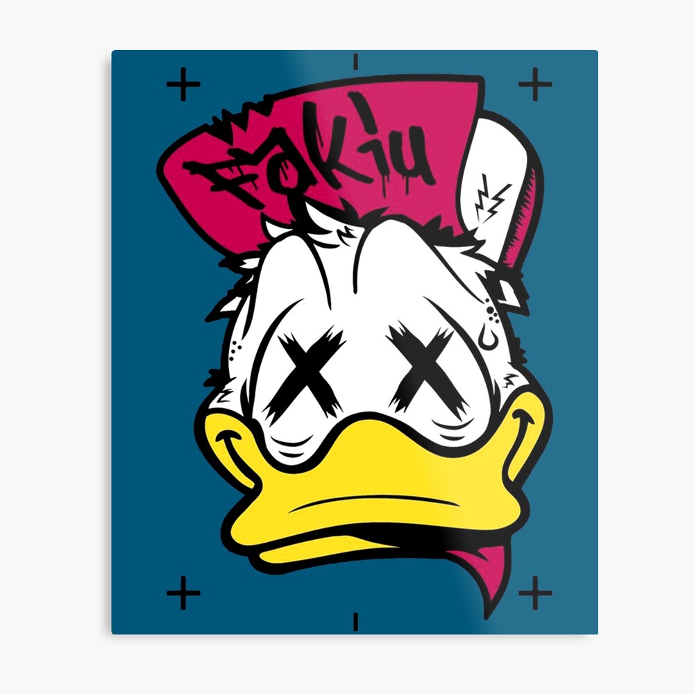 Lienzo for Sale con la obra «Pato Donald Fakiuxx» de DonaldUS | Redbubble