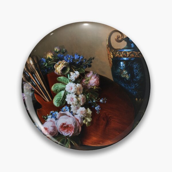 Item preview, Still life - A Homage to Van Spaendonck by Charlotte Eustace Sophie de Fuligny-Damas Remastered Xzendor7 Classical Art Old Masters Reproductions designed and sold by Xzendor7 Digital Art Creations.