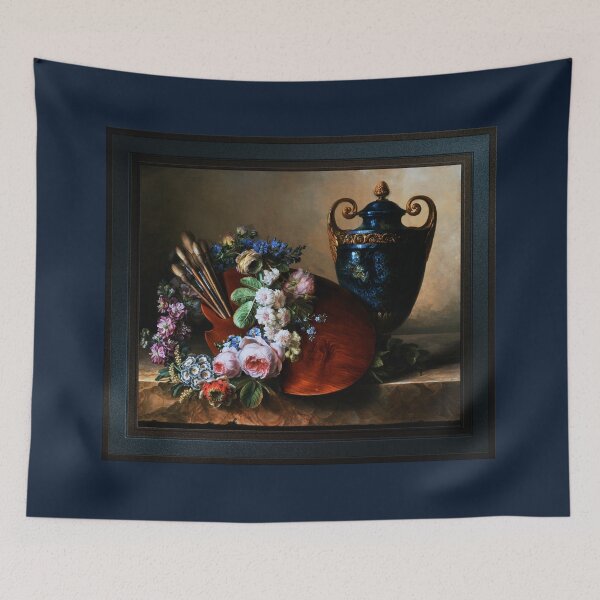 Item preview, Still life - A Homage to Van Spaendonck by Charlotte Eustace Sophie de Fuligny-Damas Remastered Xzendor7 Classical Art Old Masters Reproductions designed and sold by Xzendor7 Digital Art Creations.