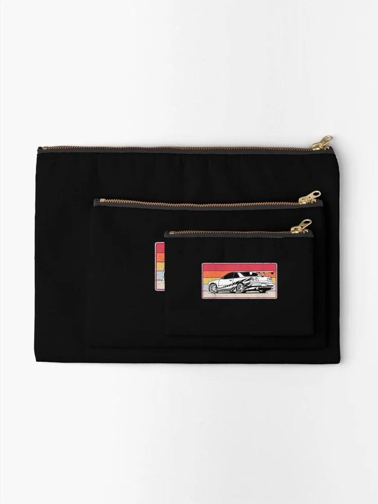 Thumbnail 2 of 4, Zipper Pouch, VINTAGE GTR R34 2F2F designed and sold by Racingdecals.