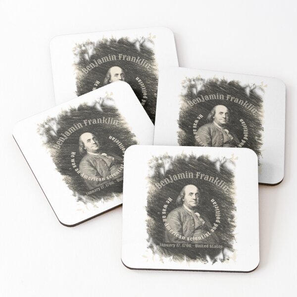 Item preview, Benjamin Franklin Art design T-Shirt designed and sold by The best online style shop.