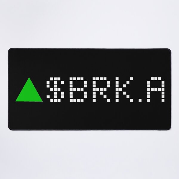 Item preview, Berkshire Hathaway Inc. Clase A Stock Ticker Verde - Fuente Blanca designed and sold by frankyou.