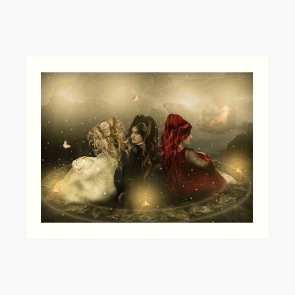 The Three Sisters Art Print