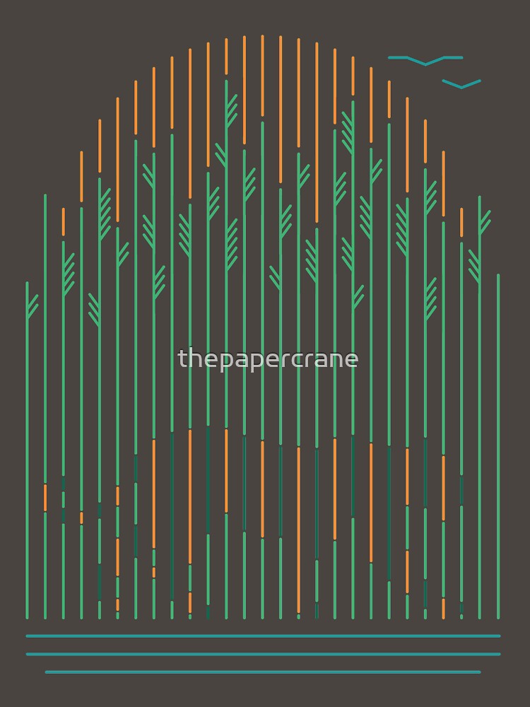 Aperçu 7 sur 7. T-shirt classique avec l'œuvre Tigre dans l'herbe créée et vendue par thepapercrane.