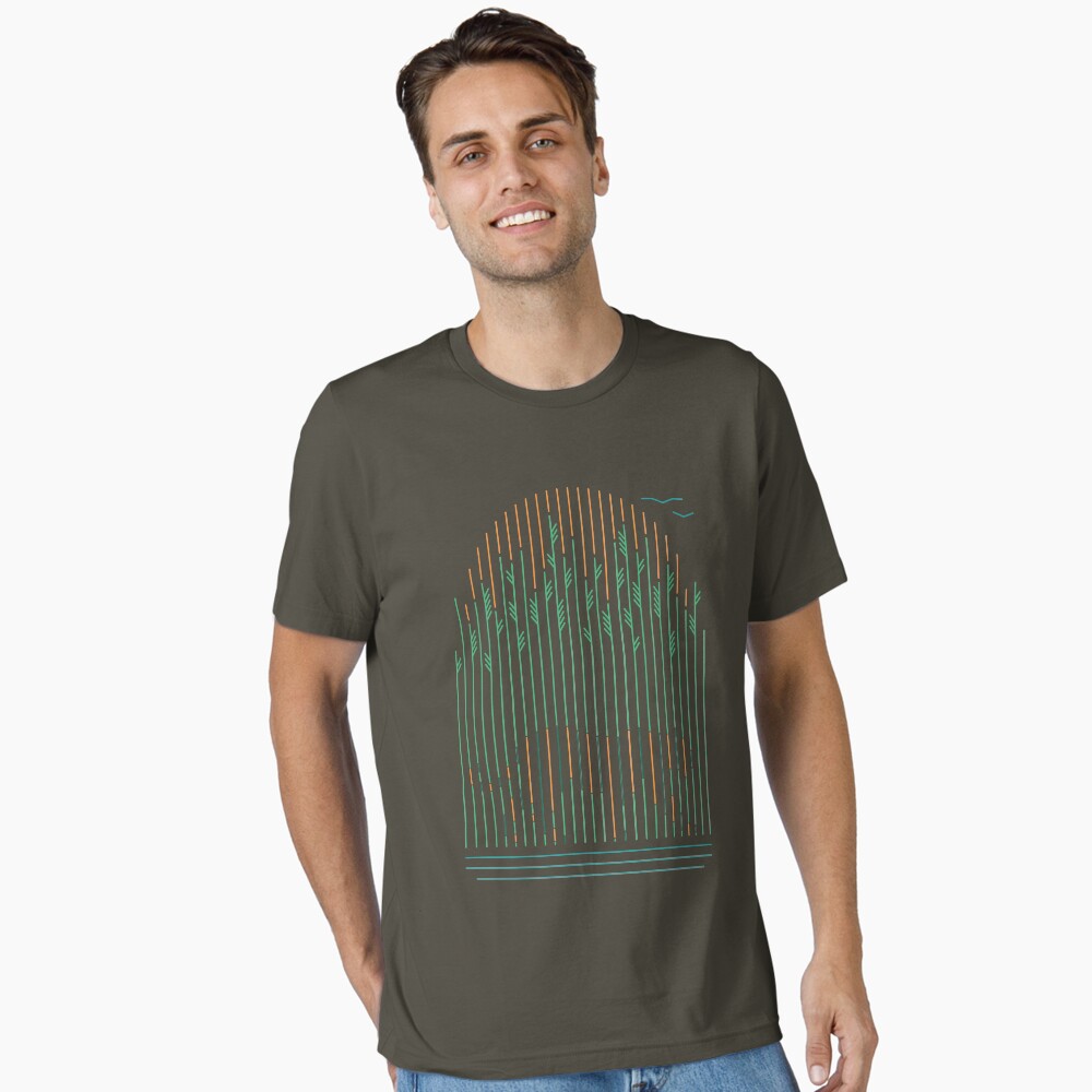 Aperçu de l'œuvre T-shirt essentiel créée et vendue par thepapercrane.