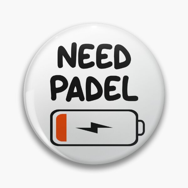 Item preview, Need Padel Low Battery for Paddle Tennis Players designed and sold by grinta2021.