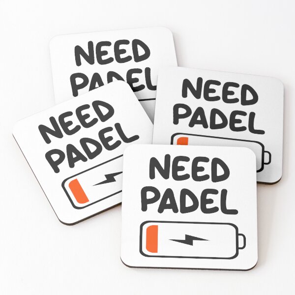 Item preview, Need Padel Low Battery for Paddle Tennis Players designed and sold by grinta2021.