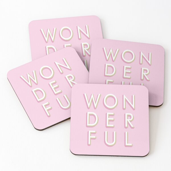 Item preview, Wonderful Pink Artwork designed and sold by GirlGangPrints.