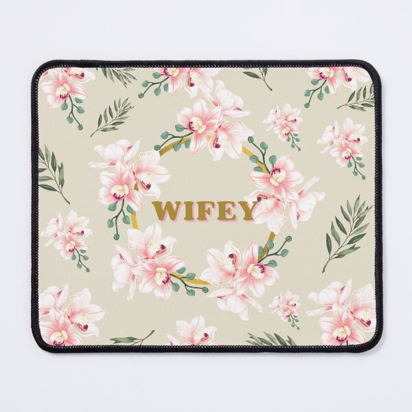 Item preview, Wifey with flowers designed and sold by Weather gifts .