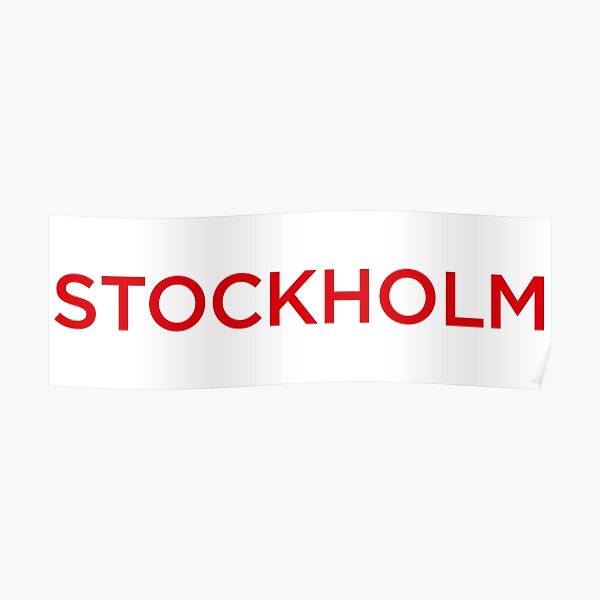 "Stockholm" Poster for Sale by movieposter Redbubble