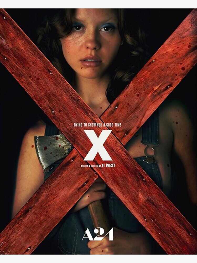 "X A24 Poster" Poster for Sale by carelgreenwo Redbubble