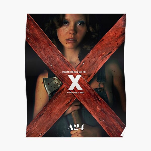 X A24 Poster Poster