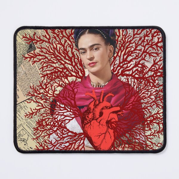 Item preview, Frida Kahlo Coral designed and sold by Muycote.