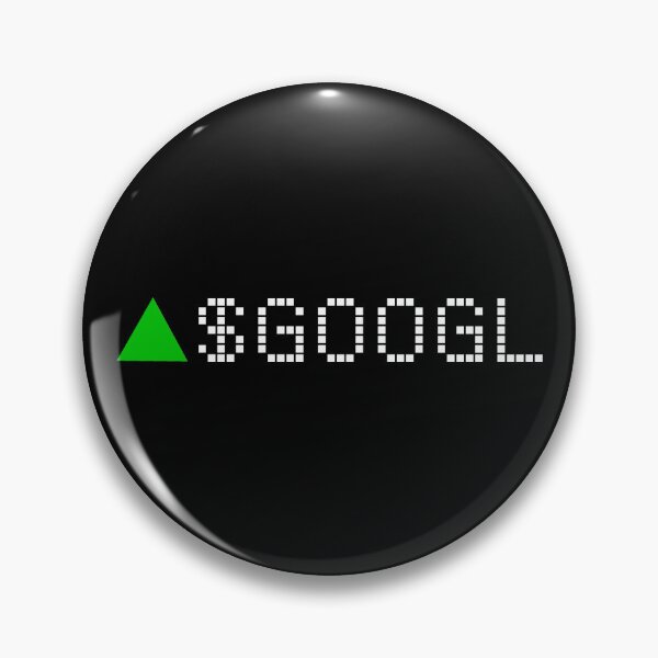 Item preview, Google Stock Ticker Green - White Font designed and sold by frankyou.