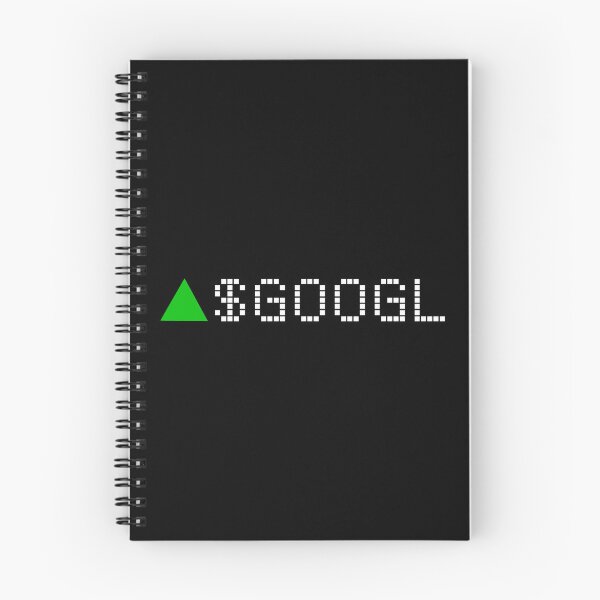 Aperçu de l'œuvre Google Stock Ticker Vert - Police Blanche créée et vendue par frankyou.