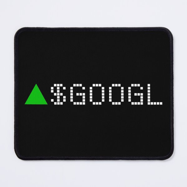 Item preview, Google Stock Ticker Green - White Font designed and sold by frankyou.