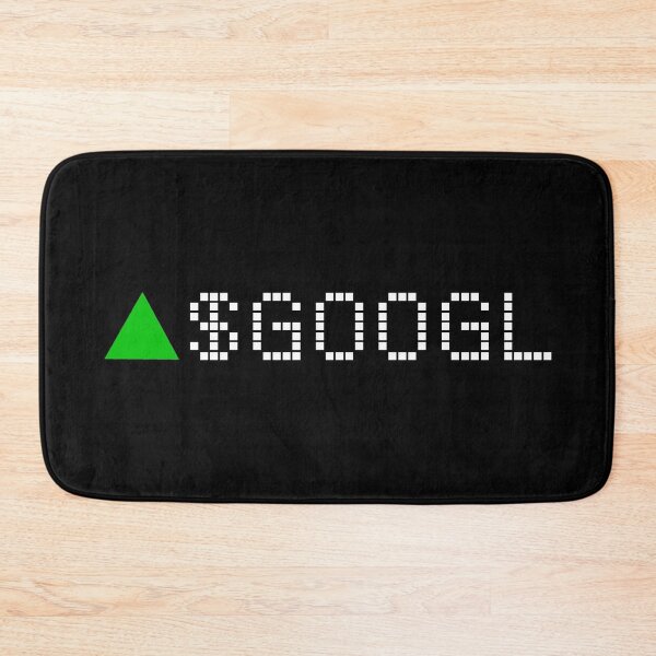 Item preview, Google Stock Ticker Green - White Font designed and sold by frankyou.