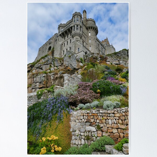 St Michael's Mount Garden (April 2022) Poster