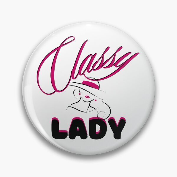 Item preview, Classy Lady 2-White Background  designed and sold by Trendi61.
