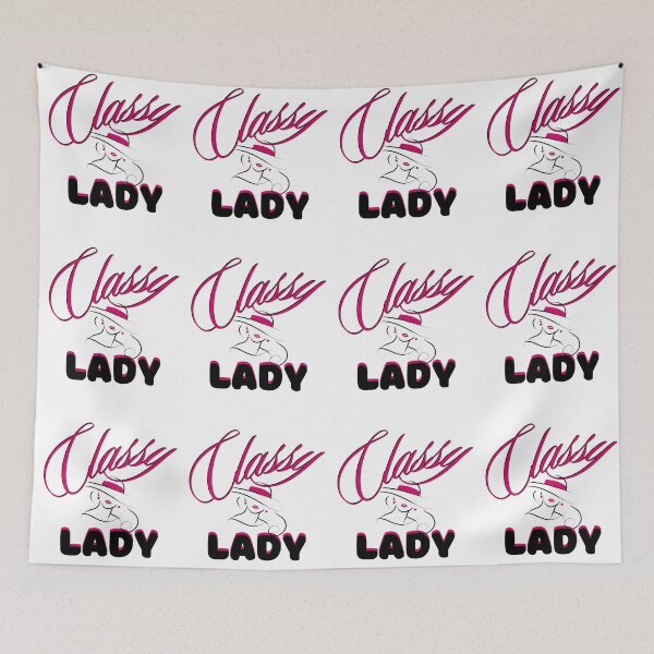 Item preview, Classy Lady 2-White Background  designed and sold by Trendi61.
