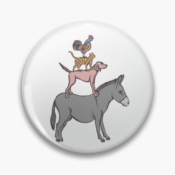 Item preview, Town Musicians of Bremen designed and sold by portokalis.