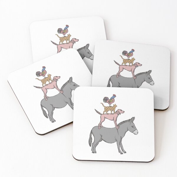 Item preview, Town Musicians of Bremen designed and sold by portokalis.