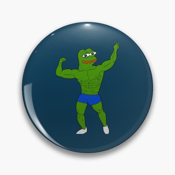 Item preview, Bodybuilder Pepe Aesthetic Zyzz   designed and sold by RobertoCasasola.