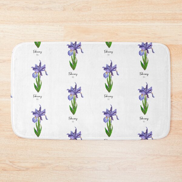 Item preview,  February Birth Flower Iris designed and sold by Roy & Tiffany.
