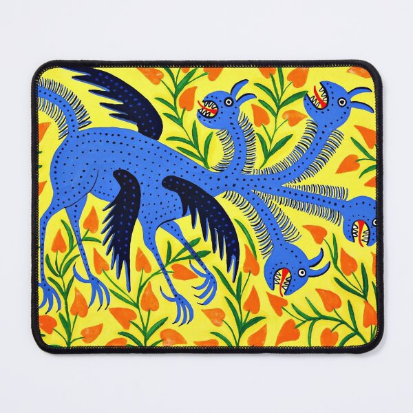 Item preview, Maria Prymachenko A Dragon Descends on Ukraine… 1987 designed and sold by CafeRacer044.