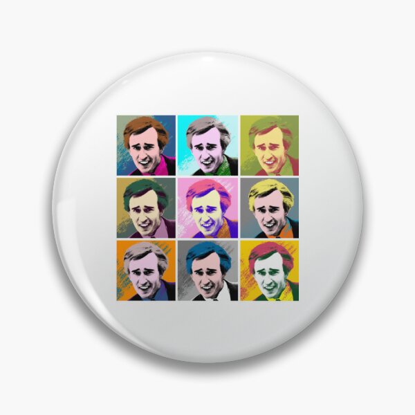 Item preview, Alan Partridge Warhol Inspired Pop Art 3x3    designed and sold by shwrseinorbar.