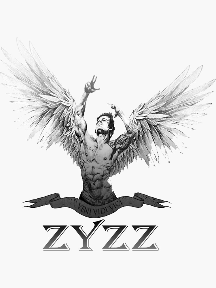 "Zyzz " Sticker by RobertoCasasola Redbubble