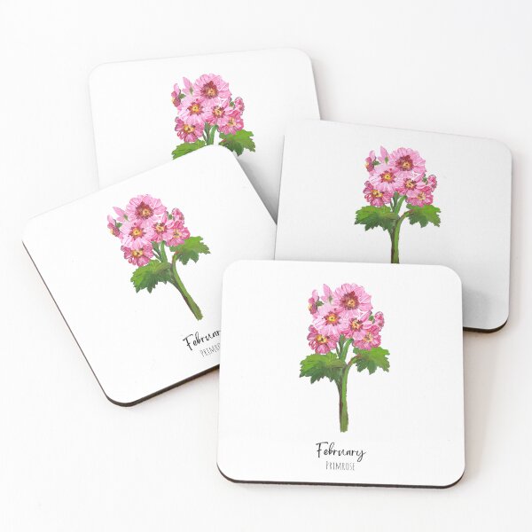 Item preview, February  Birth Flower Primrose designed and sold by Roy & Tiffany.