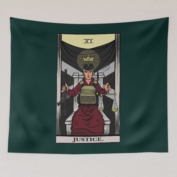 Item preview, TFD Justice Tarot  designed and sold by Zbasemen.