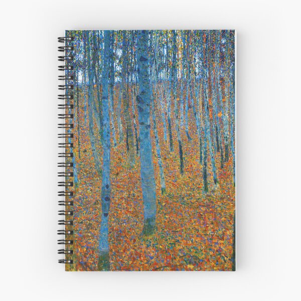 Item preview, GUSTAV KLIMT HD - Gustav Klimt's Beech Grove I (1902) famous painting designed and sold by Go Logo Designs.