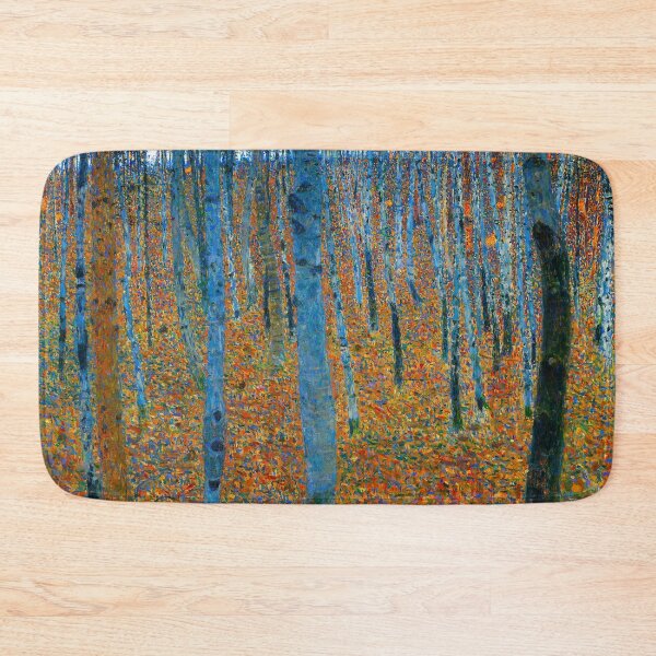 Item preview, GUSTAV KLIMT HD - Gustav Klimt's Beech Grove I (1902) famous painting designed and sold by Go Logo Designs.
