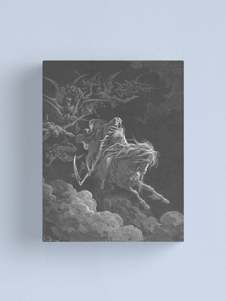 Révélation: vision de la mort, de Gustave Doré. - Bible