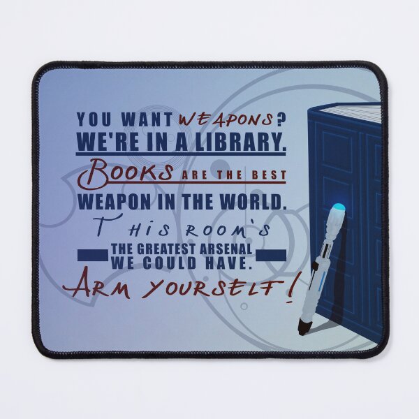 Item preview, Books are the best weapon in the world designed and sold by rosescreation.