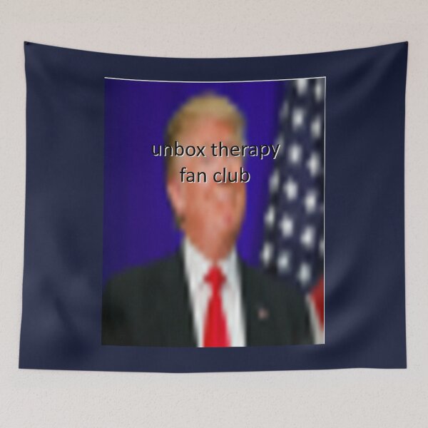 Item preview, donald trump for president of the unbox therapy fanclub Graphic  designed and sold by shwrseinorbar.