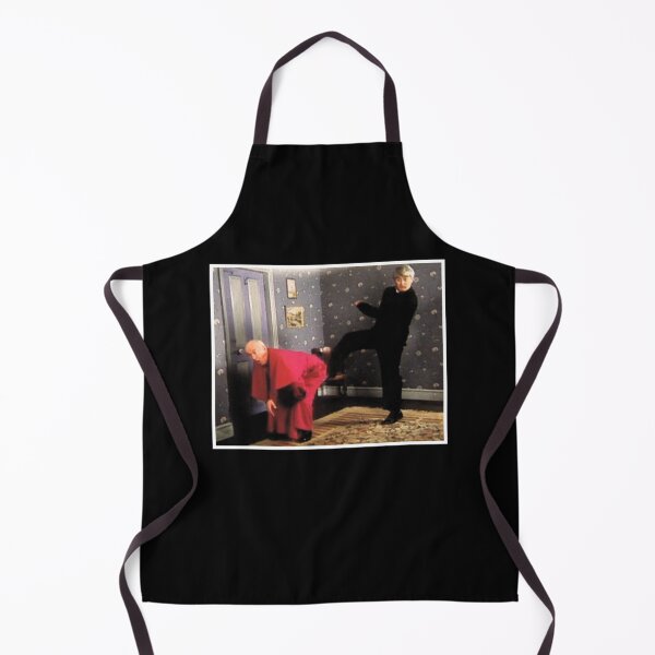 Item preview, Father Ted - Framed Picture of Bishop Brennan Being Kicked up the Arse designed and sold by shwrseinorbar.