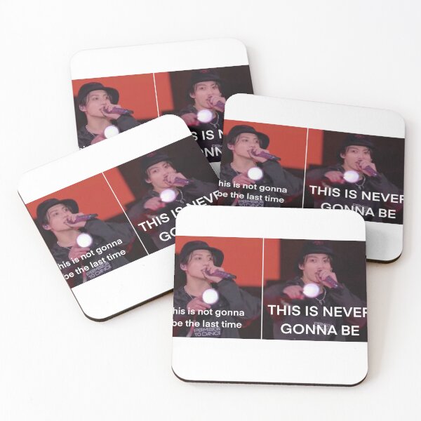 Item preview, Jungkook "THIS IS NEVER GONNA BE" Concert Meme designed and sold by mrsbangtan.