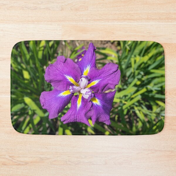 Item preview, Flamboyant Garden Gem - A Jewel Toned Japanese Iris in Bloom designed and sold by Georgia Mizuleva.