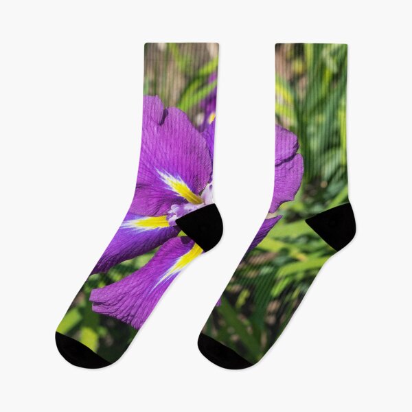Item preview, Flamboyant Garden Gem - A Jewel Toned Japanese Iris in Bloom designed and sold by Georgia Mizuleva.