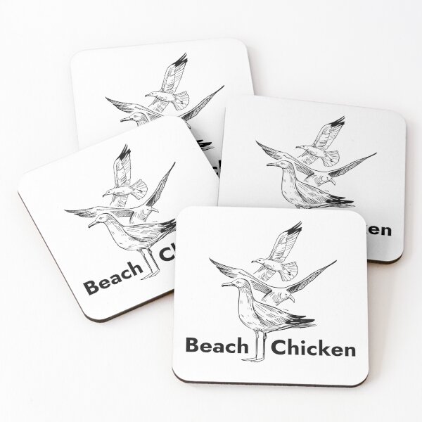 Item preview, Beach Chicken Seagull  designed and sold by The Junto Shop.
