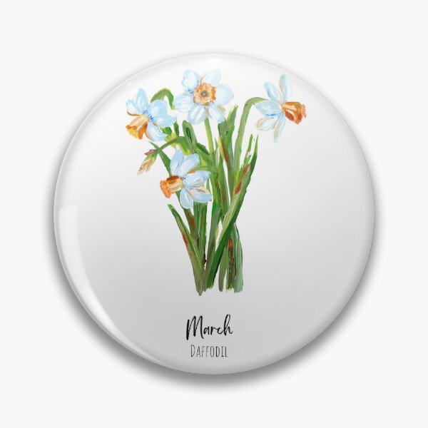 Item preview, March Birth Flower  designed and sold by Roy & Tiffany.