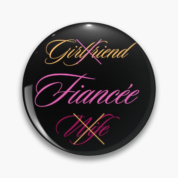 Item preview, Fiancée -Black Background  designed and sold by Trendi61.