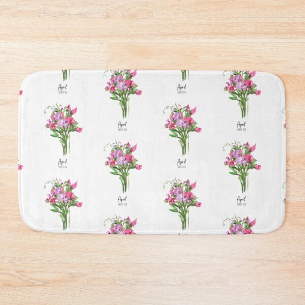 Item preview,  April Birth Flower Sweetpea designed and sold by Roy & Tiffany.